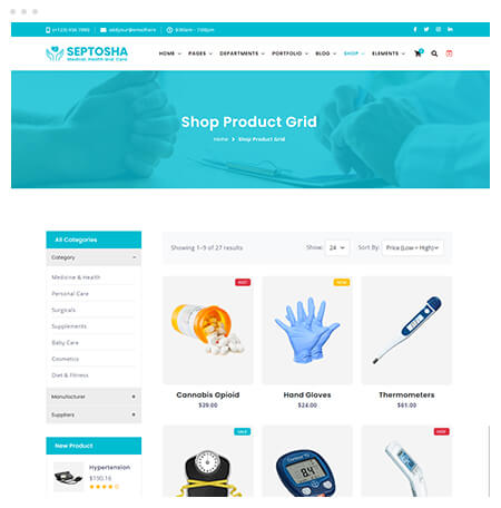 Medical Health Care Template