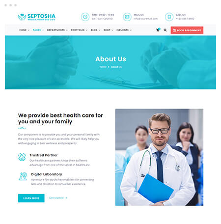 Medical Health Care Template